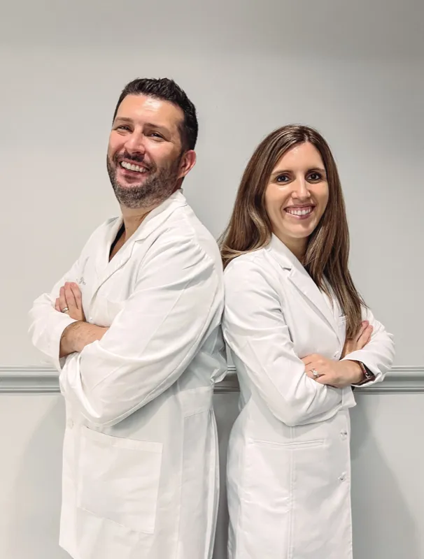 Dr. Joshua Etman and Dr. Kayla Bateman, family dentist and orthodontist at Boca Dental Group in Boca Raton, FL